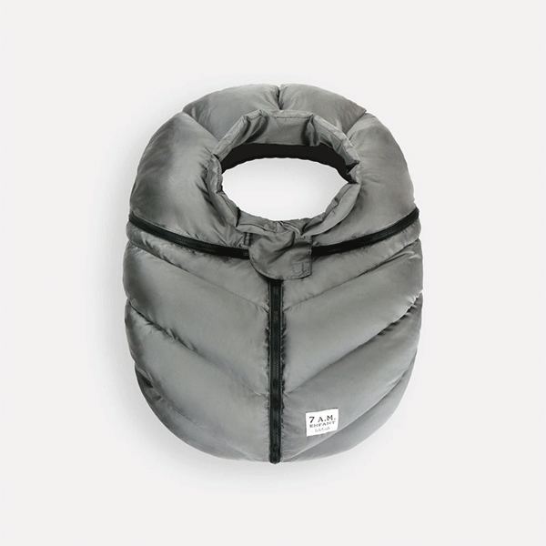 7AM Enfant Car Seat Cocoon - Metallic Grey