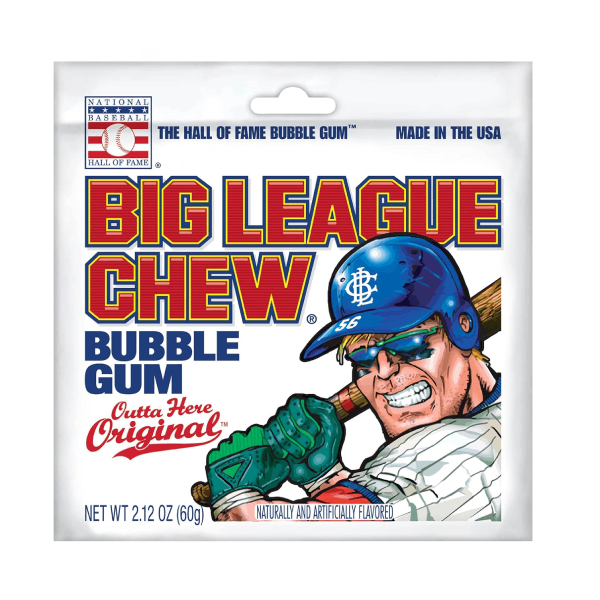 Big League Chew Bubble Gum Original Candy