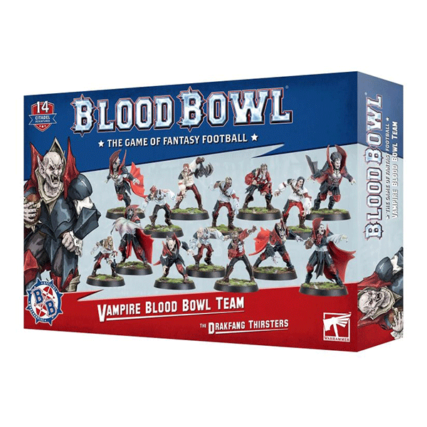 Blood Bowl Vampire Team: The Drakfang Thirsters