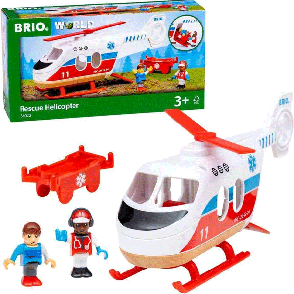 Brio World Rescue Helicopter