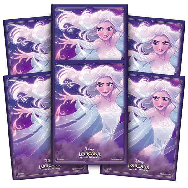 Disney Lorcana TCG: The First Chapter: Elsa Sleeves - 65 count