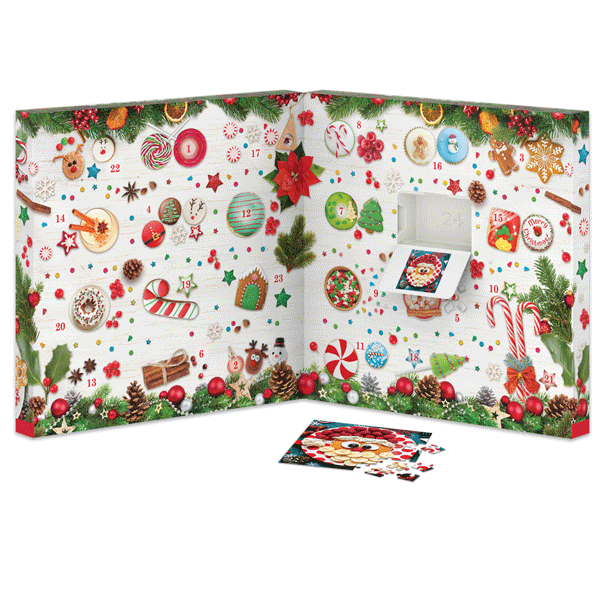 Eurographics Jigsaw Puzzle Advent Calendar - Christmas Delights