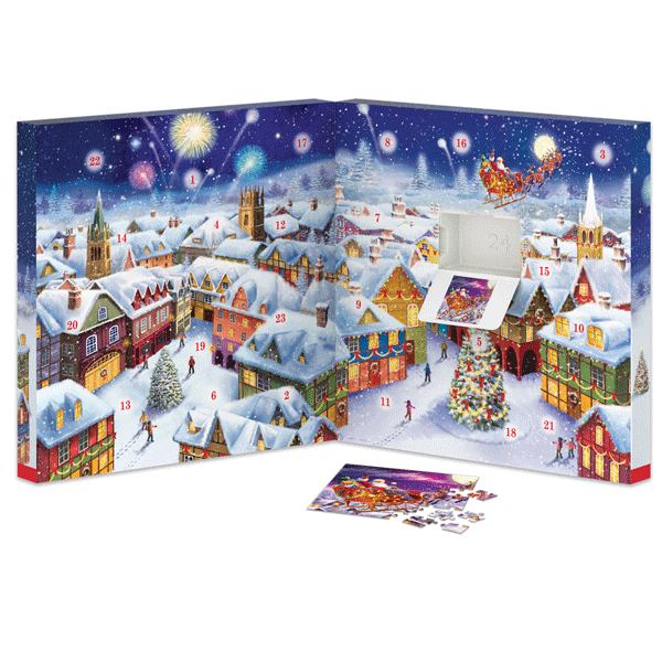 Eurographics Jigsaw Puzzle Advent Calendar - Christmas Memories