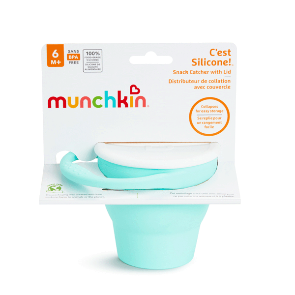 Munchkin Cest Silicone! Snack Catcher - Mint