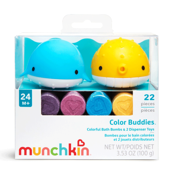 Munchkin Color Buddies Bath Bomb Toys