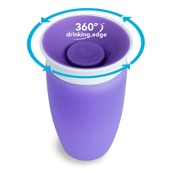 Munchkin Miracle 360-Degree Sippy Cup 10 Oz - Assorted Colours