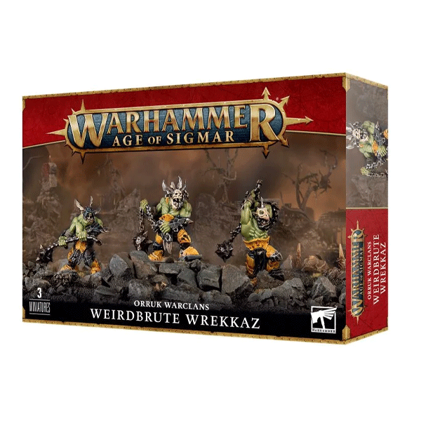 Warhammer Age of Sigmar: Orruk Warclans Weirdbrute Wrekkaz