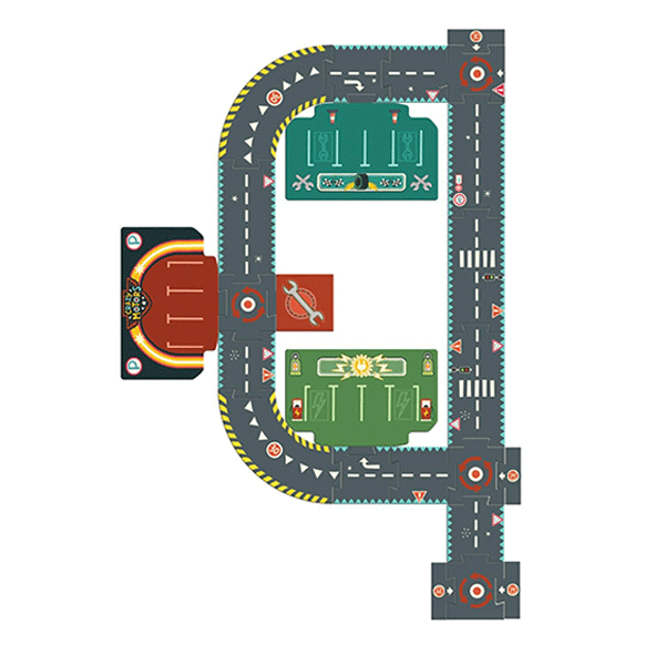 Djeco Crazy Motors City Circuit