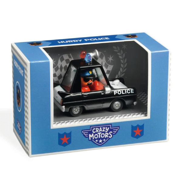 Djeco Crazy Motors Hurry Police Car