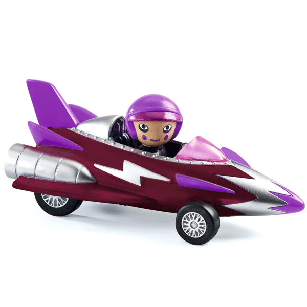 Djeco Crazy Motors Miss Burgundy Car