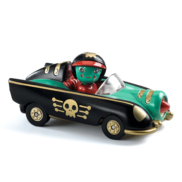 Djeco Crazy Motors Pirate Wheels Car