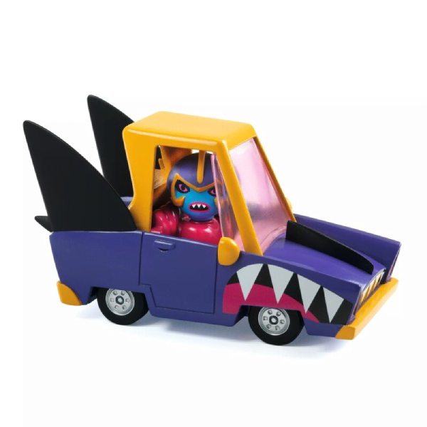 Djeco Crazy Motors Shark N'Go Car