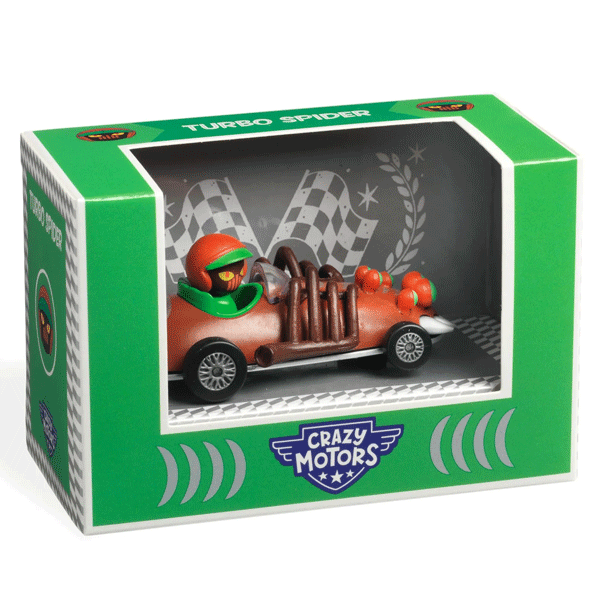 Djeco Crazy Motors Turbo Spider Car