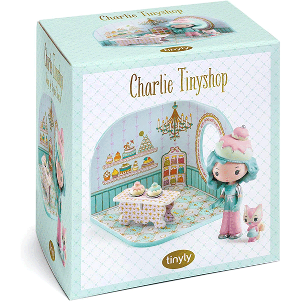 Djeco Tinyly - Charlie Tinyshop Figurine Set