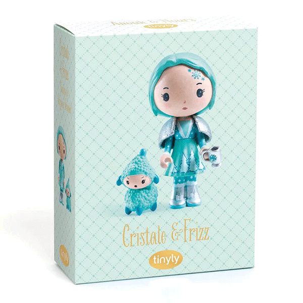 Djeco Tinyly - Cristale and Frizz Figurine Set