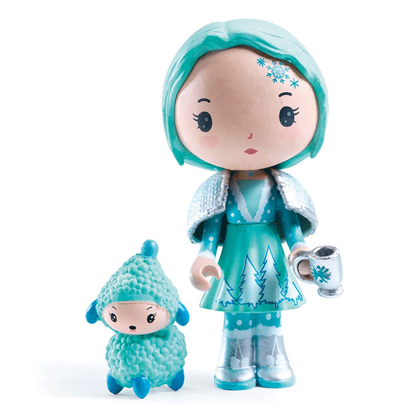 Djeco Tinyly - Cristale and Frizz Figurine Set