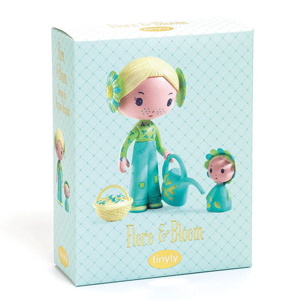 Djeco Tinyly -  Flore and Bloom Figurine Set