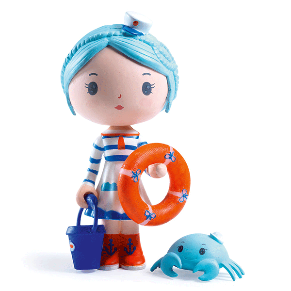 Djeco Tinyly - Marinette and Scouic Figurine Set