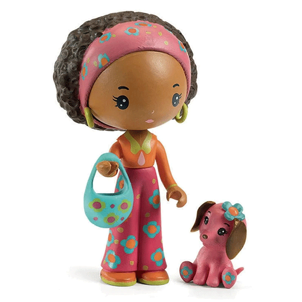 Djeco Tinyly - Poppy and Nouky Figurine Set