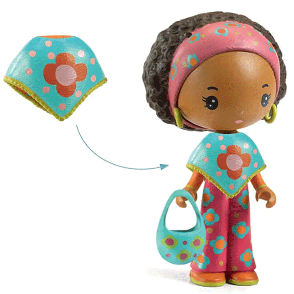 Djeco Tinyly - Poppy and Nouky Figurine Set