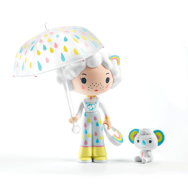 Djeco Tinyly - Prunelle and Bianca Figurine Set