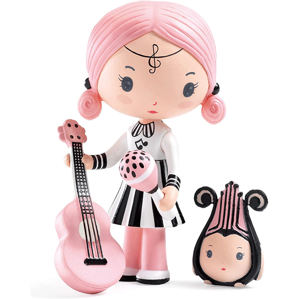 Djeco Tinyly -  Sidonie and Zick Figurine Set