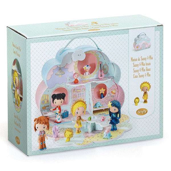 Djeco Tinyly - Sunny and Mia Doll House Set