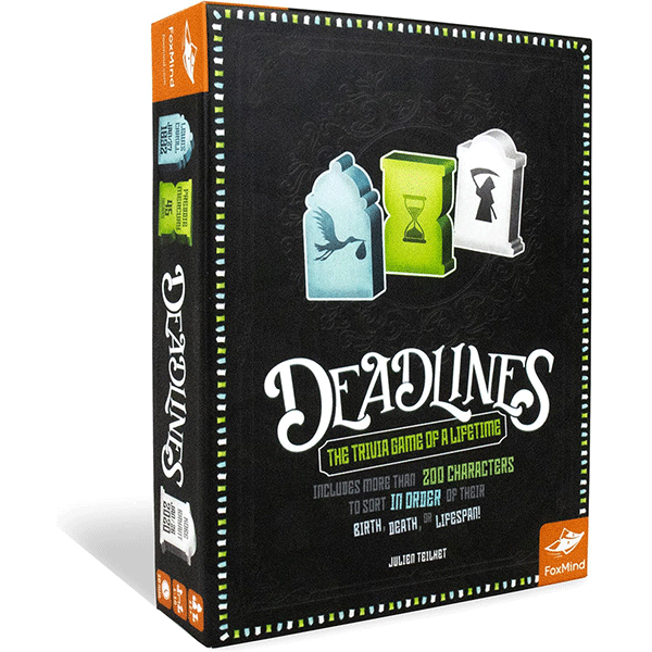 Foxmind Deadlines Trivia Card Game