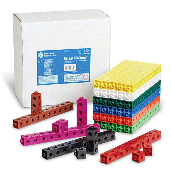 Learning Resources Snap Cubes - Set of 500