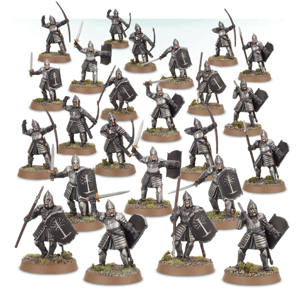 Middle-Earth Strategy Battle Game: Warriors of Minas Tirith Miniature Set