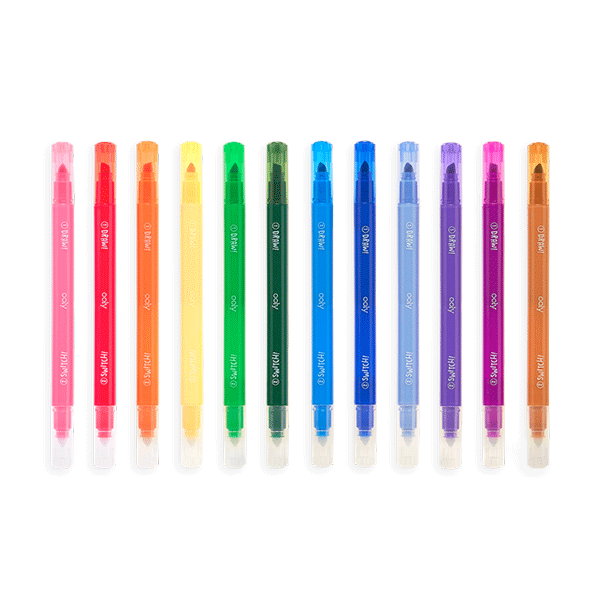 Ooly Switch-Eroo Colour Changing Markers - Set of 12