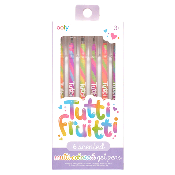 Ooly Tutti Fruitti Scented Gel Pens - Set of 6