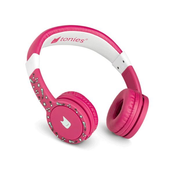 Tonies Foldable Wired Headphones Pink JR Toy Company Canada