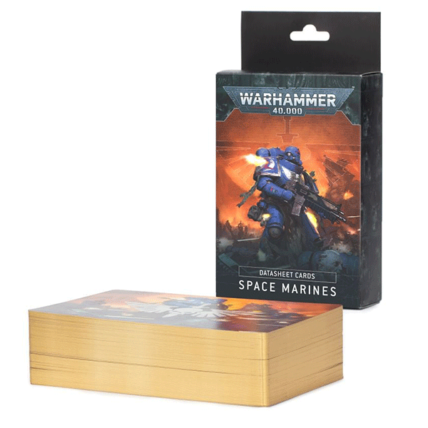 Discontinued Warhammer 40,000: Space Marines - Datasheet Cards