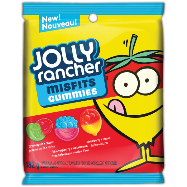 Jolly Ranchers Misfits Gummies - Fruit