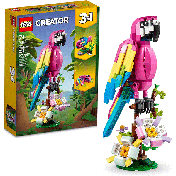 LEGO® Creator 3 in 1 31144 Exotic Pink Parrot