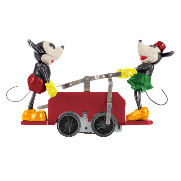 Lionel Disney's Mickey and Minnie Mouse Handcar - Red