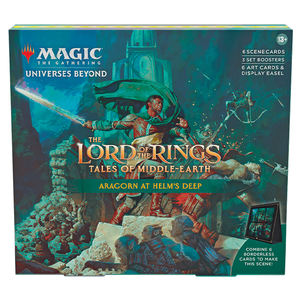 Magic the Gathering: The Lord of The Rings: Tales of Middle-Earth - Aragorn at Helm’s Deep (Holiday Scene Box)