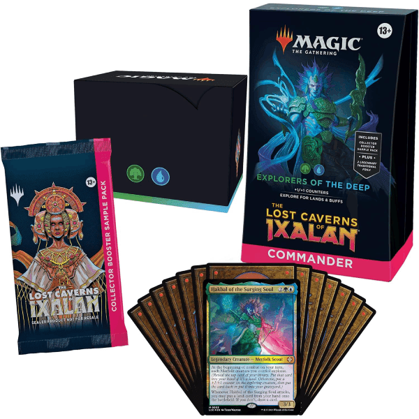 Magic: the Gathering The Lost Caverns of Ixalan - Explorers of the Deep Commander Deck