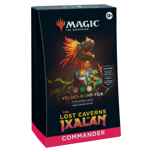 Magic: the Gathering The Lost Caverns of Ixalan - Veloci-ramp-tor Commander Deck