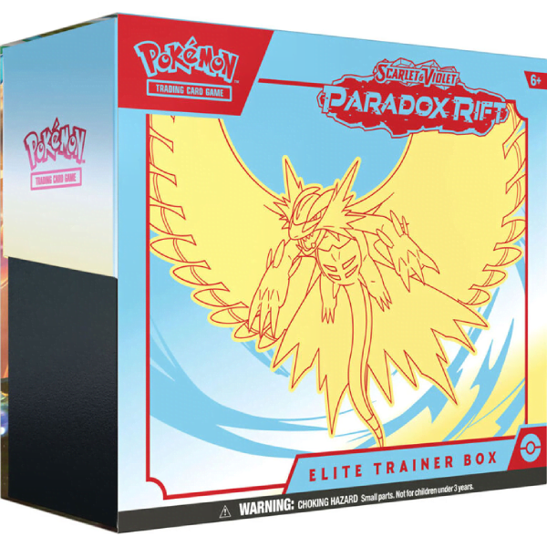 Pokémon TCG: Scarlet & Violet Paradox Rift Elite Trainer Box - Roaring Moon