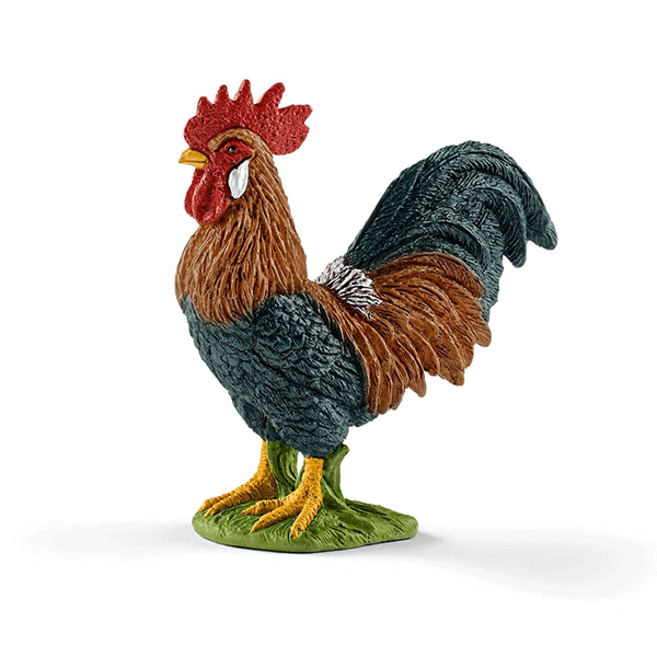 Schleich Farm World Rooster Figurine