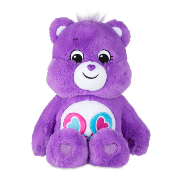 Schylling Care Bears Medium Bean Plush - Share Bear