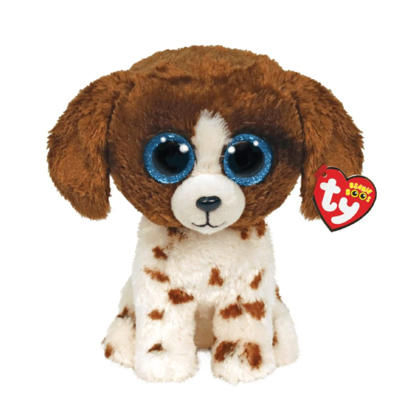 Ty Beanie Boos - Muddles Dog (Medium 13