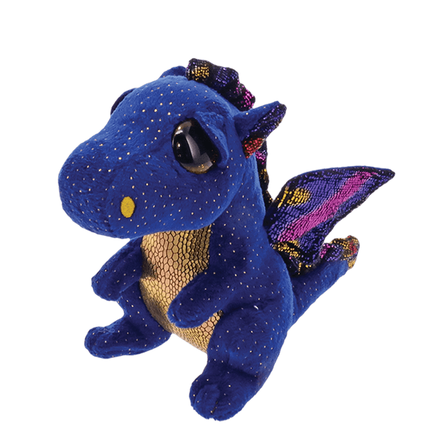 Ty Beanie Boos - Saffire Blue Dragon (Regular 6