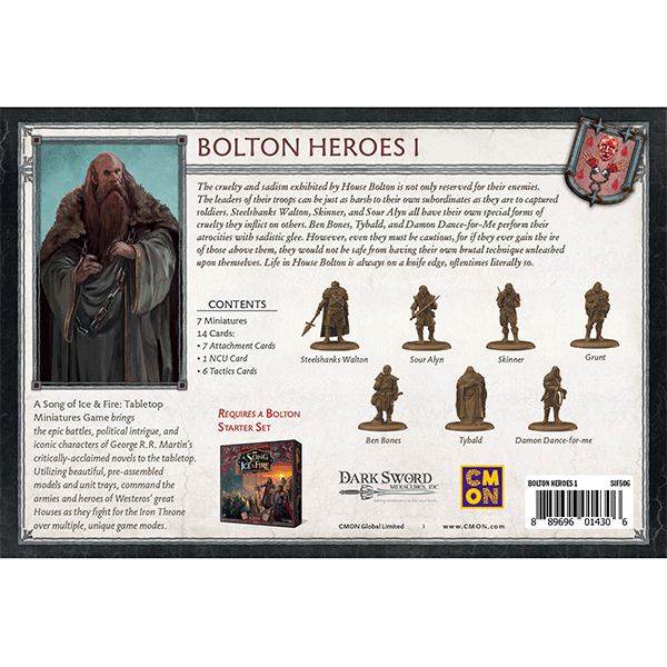 A Song of Ice and Fire: Bolton Heroes Box 1