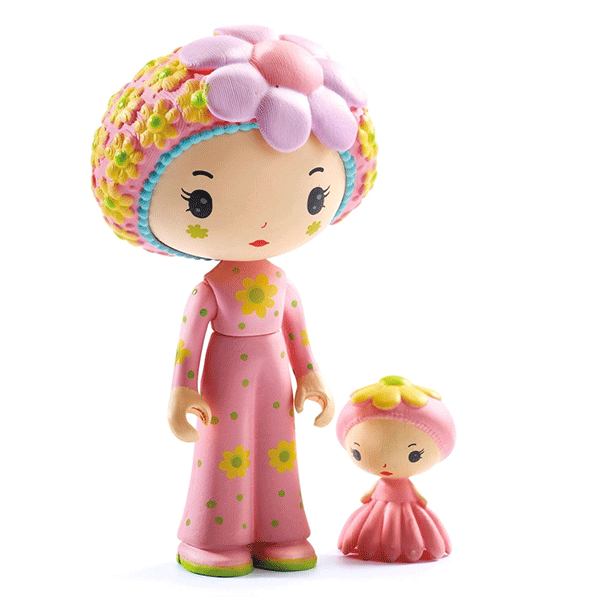 Djeco Tinyly - Rose Tinyroom Figurine Set