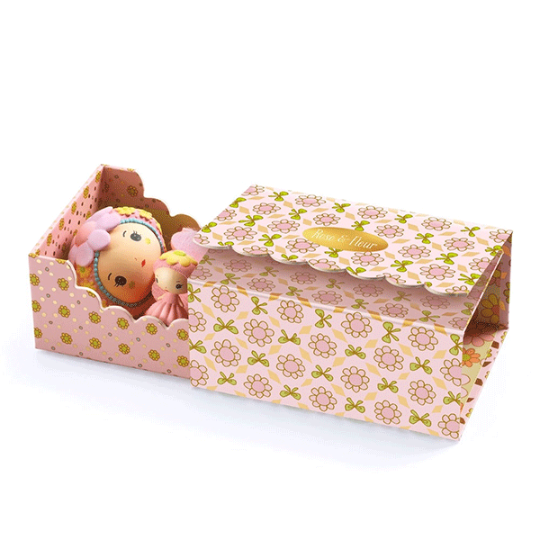 Djeco Tinyly - Rose Tinyroom Figurine Set