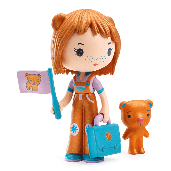 Djeco Tinyly -  Anouk and Nours Figurine Set