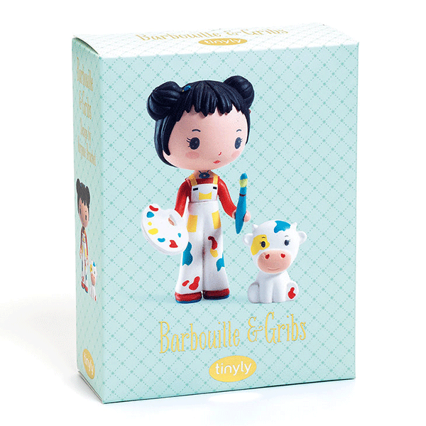 Djeco Tinyly -  Barbouille and Gribs Figurine Set